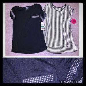 NWT 2 Girls Stylish T-Shirts